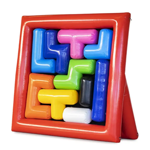 Jeu de puzzle gonflable géant Jeu de <span class=keywords><strong>sport</strong></span> gonflable Jeu de carnaval gonflable pour enfants et adultes - Product Image 4