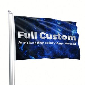 Banderas Deportivas Personalizadas al por Mayor, 100% Poliéster, con Características Duraderas de Secado Rápido, Impresión de Logotipo, Diseño Gratuito para Eventos al Aire Libre - Product Image 1