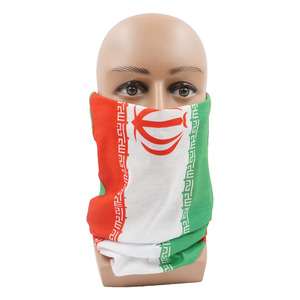 Low Price Unisex <strong>Headwear</strong> Bandana Outdoor Sports Polyester Bandana <strong>Buffs</strong> With Logo Nation Flag Print