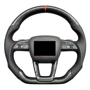 Volant sport en fibre de carbone véritable style S <span class=keywords><strong>Line</strong></span> pour Audi Q5 80A 2018-2024 Vente en gros Livraison rapide - Product Image 6