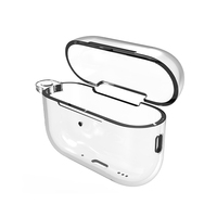 Coque de Protection Souple Transparente Anti-Rayures et Anti-Choc pour AirPods 3 2 1 Pro Écouteurs Sans Fil