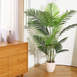Árbol Bonsái Artificial Grande con Flor de Fénix, Estilo Nórdico, Planta Artificial en Maceta Verde de 1.2-1.7m para Decoración de Sala de Estar, Hogar u Hotel - Product Image 5