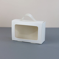 Boîtes pliantes à fenêtre en papier épais et résistantes, personnalisables, pour emballage cadeau et souvenirs – Vente en gros, articles en stock.