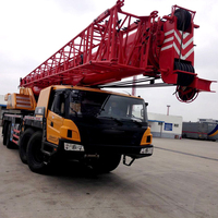 Hochwertiger STC1600C8-8 LKW-Montierter Kran mit Teleskopausleger, Doppelmotoren, Starkem Getriebe, Pumpenkernkomponenten, 69,7m Hubhöhe