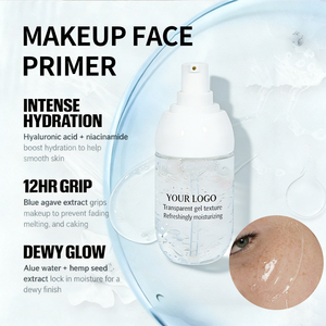 Base de maquillage hydratante personnalisée avec logo, <span class=keywords><strong>primer</strong></span> visage en gel, marque privée, minimiseur de pores, <span class=keywords><strong>primer</strong></span> hydratant pour le visage - Product Image 3