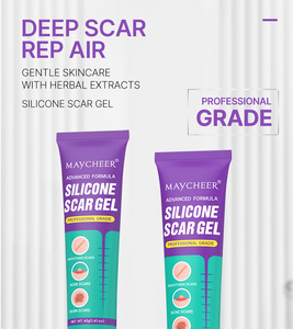Creme Facial Natural para Pele, Gel para Cicatrizes de Silicone, Reparação de Estrias, Marcas de Acne, Reduz Vermelhidão e Inchaço 40g - Product Image 4
