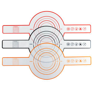 Tapis de cuisson pour <span class=keywords><strong>pain</strong></span> de 0,4 mm avec longue poignée, pour transfert de pâte à pizza, résistant aux hautes températures, antiadhésif, tapis de cuisson hollandais avec logo imprimé - Product Image 4