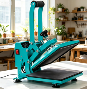 <span class=keywords><strong>Prensa</strong></span> Térmica Manual Económica de 9x12 Pulgadas y 450W con Placa de Calentamiento Uniforme para Resultados de Transferencia Suaves - Product Image 1