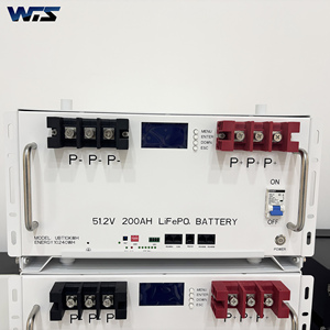 Batería Apilable de 40KWH 30KW 20KWH, 51.2V 200Ah 300Ah, de Litio Ferrofosfato (LiFePO4) para Sistemas de Energía Solar Divididos - Product Image 4