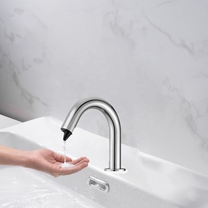 Grifo Inteligente Sin Contacto para Lavabo con Dispensador Automático de Jabón y Boquilla Oculta para Líquido o Espuma (Opcional) - Product Image 2