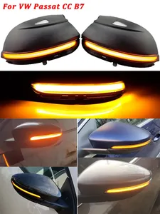 Pour VW Passat CC B7 Coccinelle <span class=keywords><strong>Scirocco</strong></span> Jetta MK6 Euro LED Aile Latérale Dynamique <span class=keywords><strong>Clignotant</strong></span> Lumière Rétroviseur Indicateur - Product Image 2