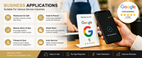 Support NFC PVC TapFive sans contact pour hôtels, avis Google, réseaux sociaux, menu, présentoir de table