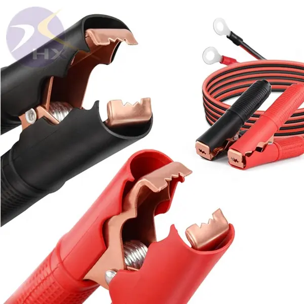 30 50 Amp Battery Clips Charging Cable,Portable Lithium Battery Jumper Cables,Metal Alligator Clip With Cable