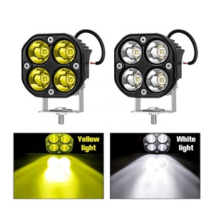 Phare de travail de 3 pouces, phare antibrouillard, lampe de conduite, barres lumineuses LED 12V 24V, feux tout-terrain, projecteur 4x4 pour Jeep, camion, moto, phare avant - Product Image 2