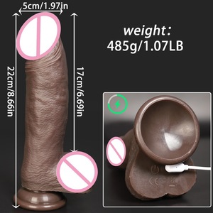 Nuevo Vibrador Eléctrico de Silicona en Oferta, Palo de Masturbación Femenino Telescópico con Vibración y Calor, Embalaje Discreto, Juguetes Sexuales - Product Image 1