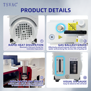 Pompa per vuoto rotativa olio elettrico T16D prezzo di fabbrica di alta qualità - Product Image 5