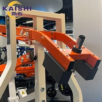 Équipement de musculation professionnel Kaishi HM-6003 Super Hack Squat Machine à charge par disques robuste pour l'entraînement des muscles du bas du corps, des fessiers et des quadriceps