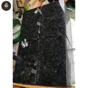 China novo preço de pedra de granito cinza preto de gergelim Shandong Impala, azulejo de granito natural dividido G654