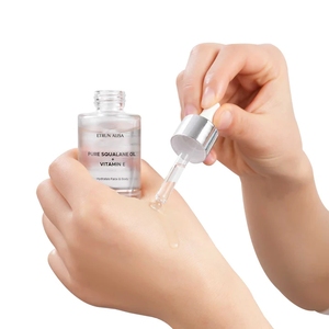 ETRUN ALISA Marque privée Huile de squalane Hydratante Réparatrice pour peau sèche et rugueuse Minimisant les cicatrices de vergetures Ridules Olive - Product Image 5