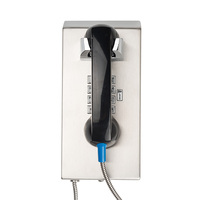 Téléphone SIP anti-vandalisme avec clavier arabe, combiné rétro industriel robuste pour prison, téléphone public, usine ODM OEM