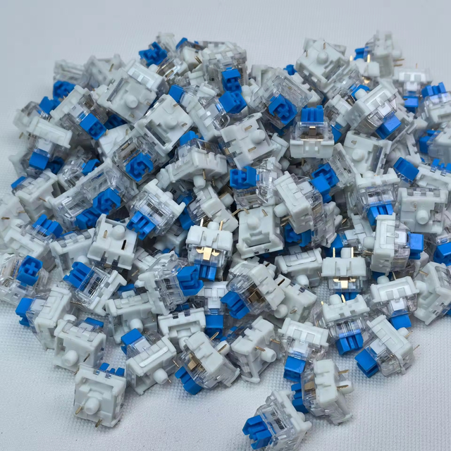 Stock Wholesale Mechanical Keyboard Blue Switch Customizable Hot-Swappable 3Pin Cross Switch for Keyboard Fidget Toy