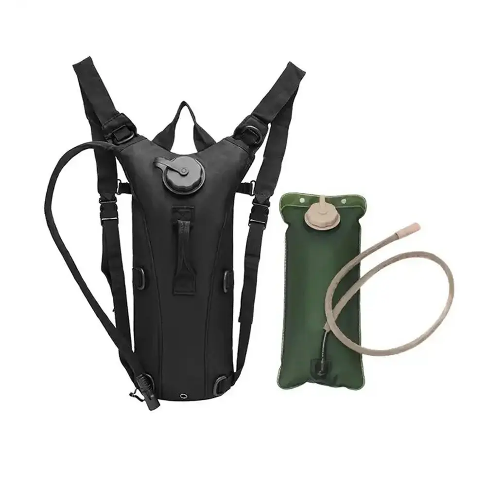 Toptan su torbası 3L açık spor koşu taktik sıvı alımı sırt çantası ile hidrasyon kesesi