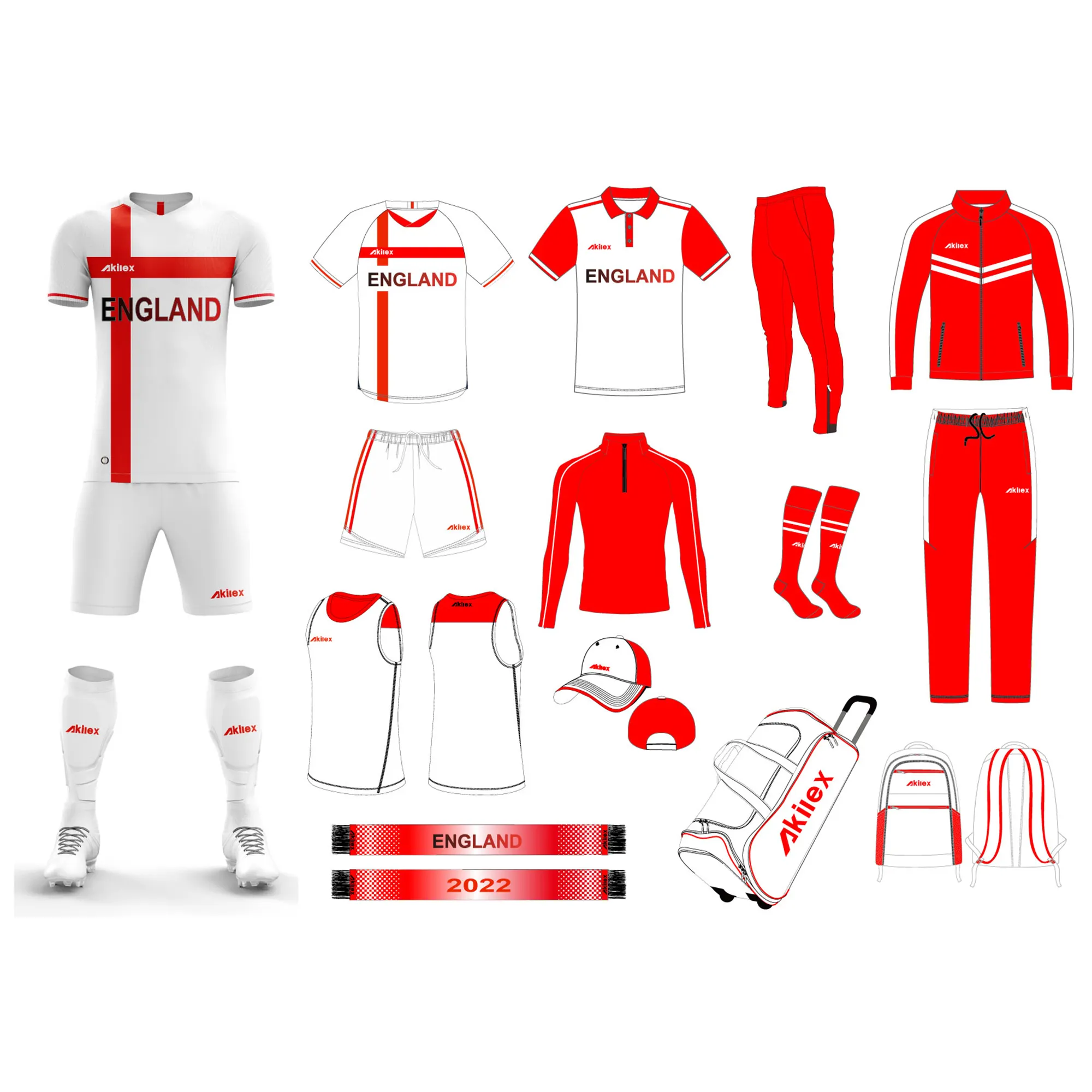 Custom high quality factory Original football kit full set quality soccer wear