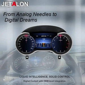 Tableau de bord LCD, compteur de vitesse, Mercedes Benz Classe R 2006-2017, ML/GL 2005-2010, cockpit virtuel numérique, groupe d'instruments, USB - Product Image 4
