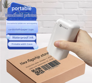 Cho evebot xách tay mini máy in phun dễ dàng-to-hoạt động thiết bị cho ngày mã vạch & QR mã ghi nhãn trên vải & giấy - Product Image 6