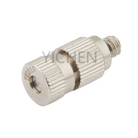 Aigo — buse de brumisation d'eau Anti-goutte, inserts en laiton pour tuyau tpr, buse de brumisation agricole, buse de brume pour jardin