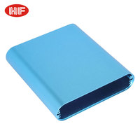 Boîtier en métal chinois HongFa Shunda boîtier de carte électronique boîtier en aluminium extrudé taille personnalisée