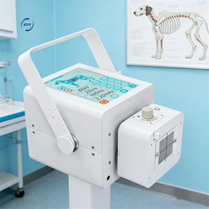 Appareil de radiographie médical portable haute puissance 5,6 kW à usage vétérinaire, système de radiologie numérique DR avec batterie de secours - Product Image 3