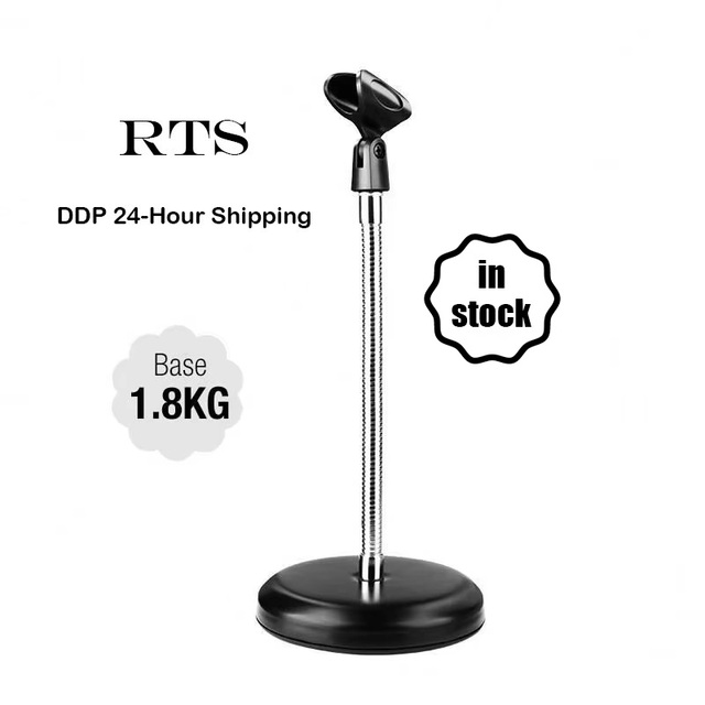 Yinyu MS028 Desktop Microphone Stand for Podcasting Recording Studio