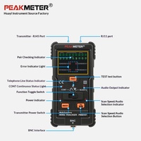 PEAKMETER PM6816, Localizador de Líneas Multifuncional de Alta Precisión, Probador de Cables de Red Anti-Interferencia, Fabricante de Rastreadores de Líneas