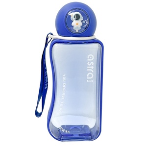 Sommer New Style High Appearance Level Plastik becher Tragbare süße Kinder Wasser flasche Outdoor Große Kapazität Outdoor Sport flasche - Product Image 4