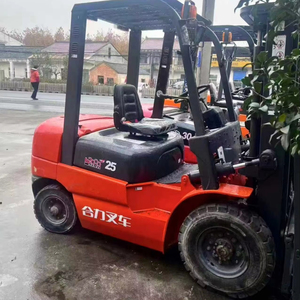 Used Heli25 Diesel Forklift 2000kg Load Capacity Diesel Engine Hot Mini Forklift 1-3 Tons Warehouse Farm CE EAC SASO - Product Image 1