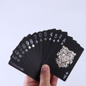 Cartes à jouer magiques avec Logo personnalisé, <span class=keywords><strong>jeu</strong></span> de Table de Poker, 100% cartes de Poker en plastique personnalisées - Product Image 1