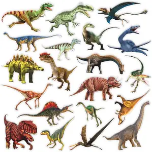 Reusable dinosaur stickers custom animal stickers Jurassic world Dinosaur toddler education learning toys sticker