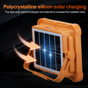 Lampada Solare Ricaricabile Helius per Lavoro e Campeggio, Impermeabile IP66, 12000mAh, LED COB, Porta Type C, Funzione Power Bank, Luce da Giardino, Torcia - Product Image 4
