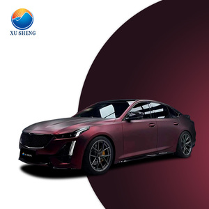 Vinilo Autoadhesivo para Envoltura de Vehículos, Color Rojo Metálico Ultra Mate, Premium, para Cambio de Color <span class=keywords><strong>Automotriz</strong></span> - Product Image 1
