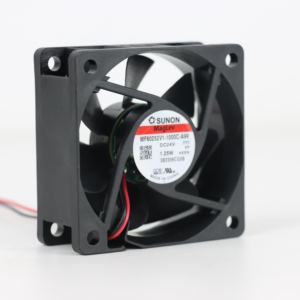 Ventilador Axial SUNON MF60252V1-1000C-A99 60x60x25mm 24VDC 50mA 1.25W 4500RPM 23.5CFM con Rodamiento de Vapor para Gabinetes e Inversores, Refrigeración Eléctrica ODM - Product Image 2
