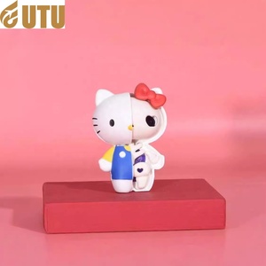 Para Popular KUr-moied & My Melody medio esqueleto anatómico caja ciega figurita modelo de juguete de PVC para decoración del hogar-F - Product Image 3