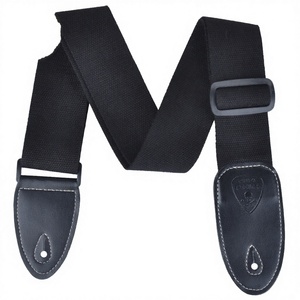 Correa de Guitarra Acústica de Plástico Mdex, 2x59 Pulgadas, Duradera, Color Marrón, Botón de Control, Acabado Pintado, Buen Agarre, Moderna - Product Image 3