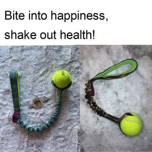 Giocattolo personalizzato per <span class=keywords><strong>cani</strong></span> rimorchiatore palla tiro da guerra giocare a palla per <span class=keywords><strong>cani</strong></span> giocattoli interattivi da addestramento fatti a mano - Product Image 6