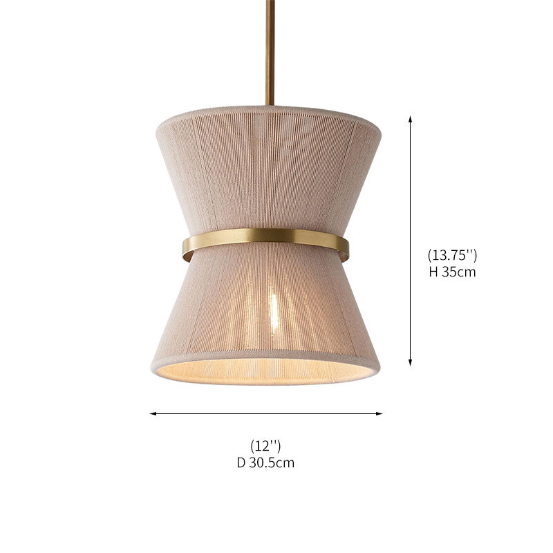 Laiton / Corde Ivoire Naturelle