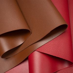 Umweltfreundliches Großhandelsprodukt: 2,0 mm superelastisches Litschi-Muster doppelseitiges PVC-Leder mit gleichfarbiger Unterseite für Gepäckzubehör - Product Image 3