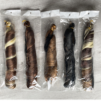 Extensions de cheveux bouclés en vrac, boucles françaises, spirales, cheveux ondulés pour tresses, vente en gros