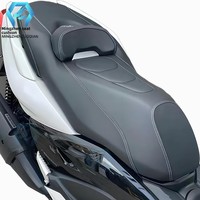 Ensemble de siège de moto modifié avec coussin abaissé et support lombaire, installation non perturbante, ajustement universel 2022-2025