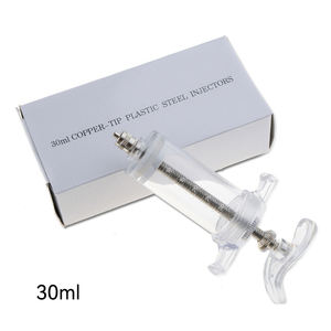 Uccello piccione alimentatore di plastica con acciaio iniettore per l'alimentazione del bambino uccello cibo pappagallo piccione bere mangiare alimentatore - Product Image 4