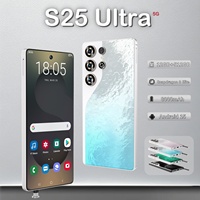 Smartphones 5G Jisima 12+512GB S25Ultra Téléphone portable Idino Tablette Ordinateur portable 10 8g 12G 512gb
